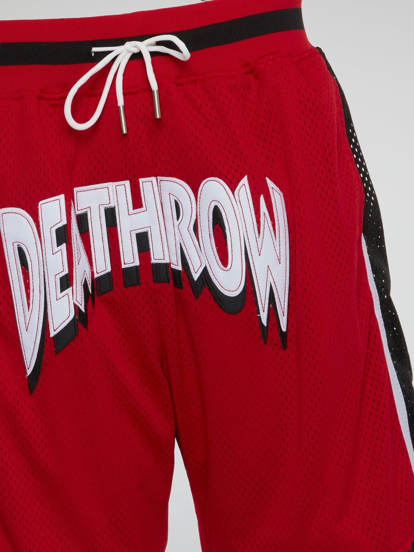 Death Row Records Red Shorts - B-Hype Society