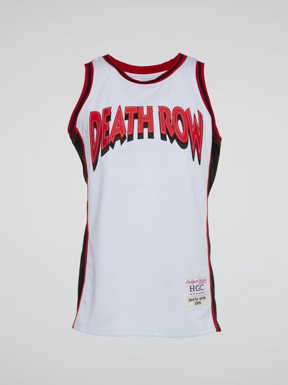 Death Row Records White Jersey - B-Hype Society